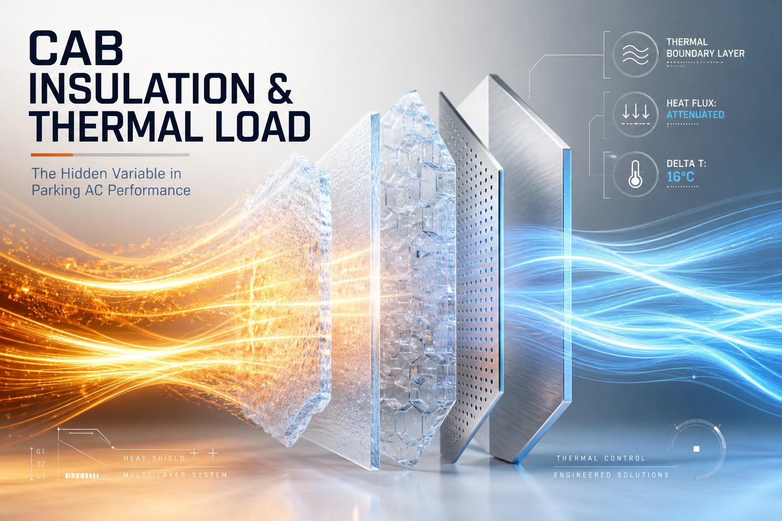 Cab Insulation and Thermal Load: The Hidden Variable in Parking AC Performance