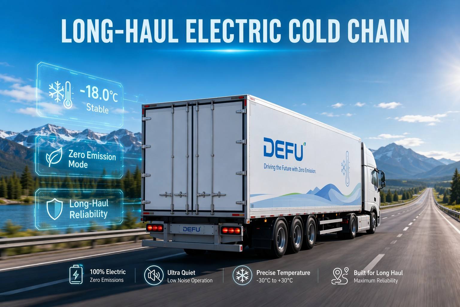 Securing the Urban Cold Chain: 100% Electric Refrigeration for Delivery Vans