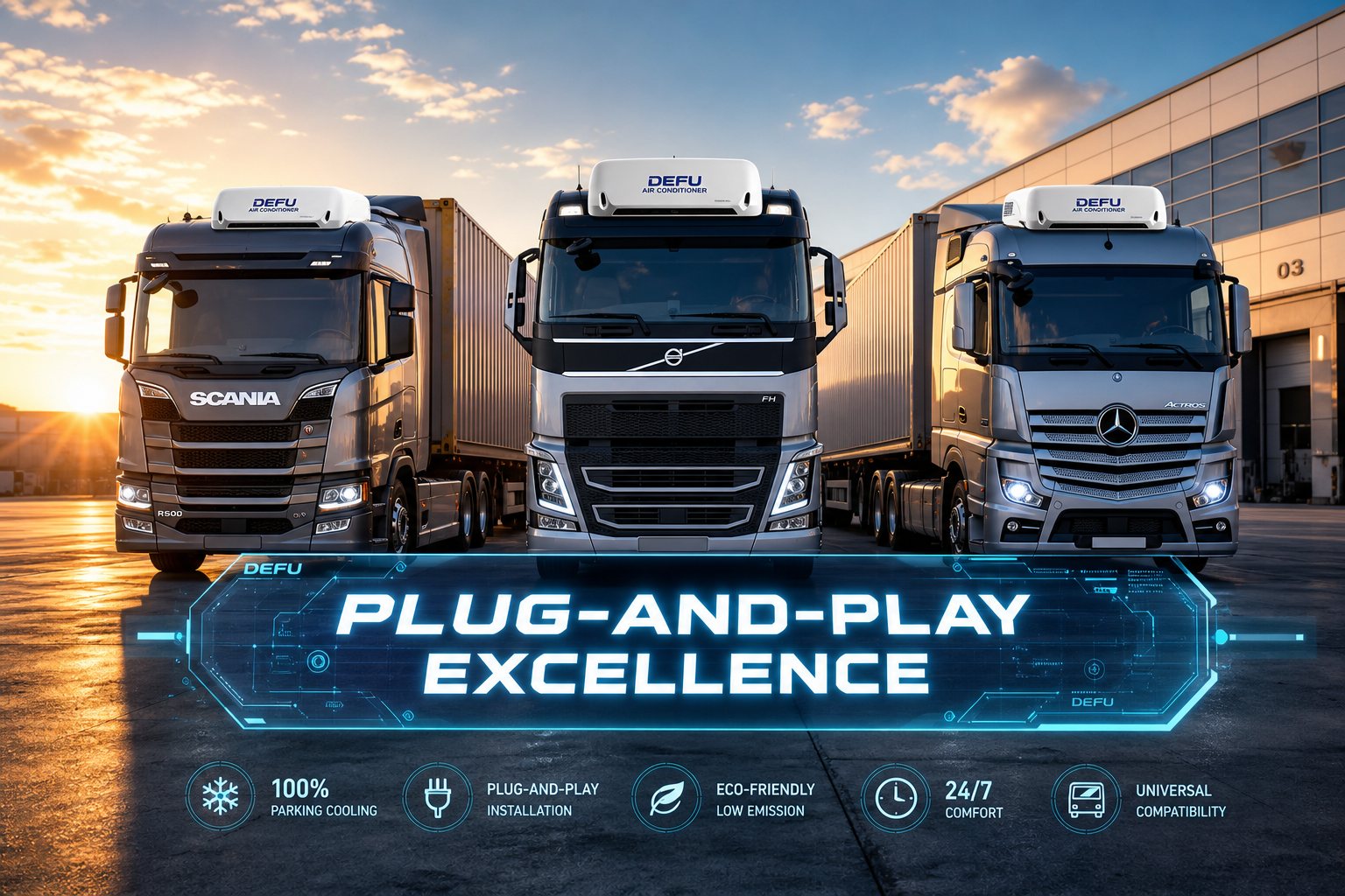 Plug-and-Play Excellence: Direct Installation Kits for Scania, Volvo, and Mercedes-Benz
