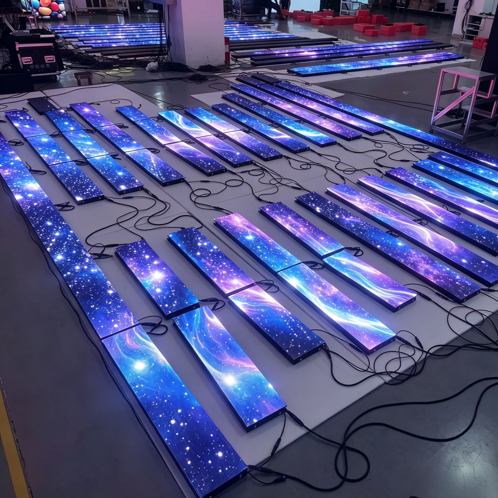 Huizhou Desay Intelligent Technology ha completato la produzione del suo primo progetto su larga scala con il nuovo schermo LED per esterni WT.