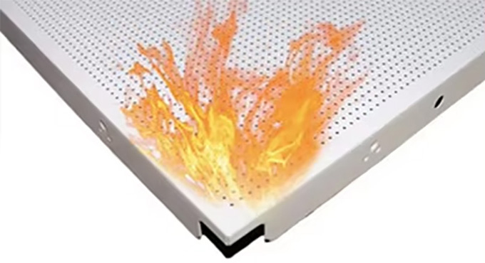 Fireproof & Waterproof: How Aluminum Ceilings Safeguard High-Risk Spaces