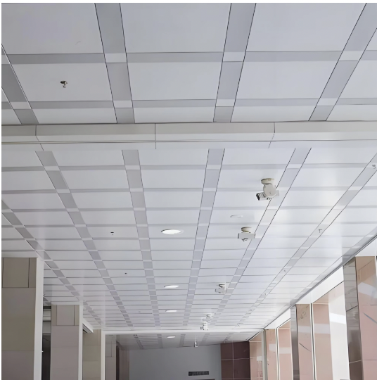 What styles and designs are available for aluminum ceilings?