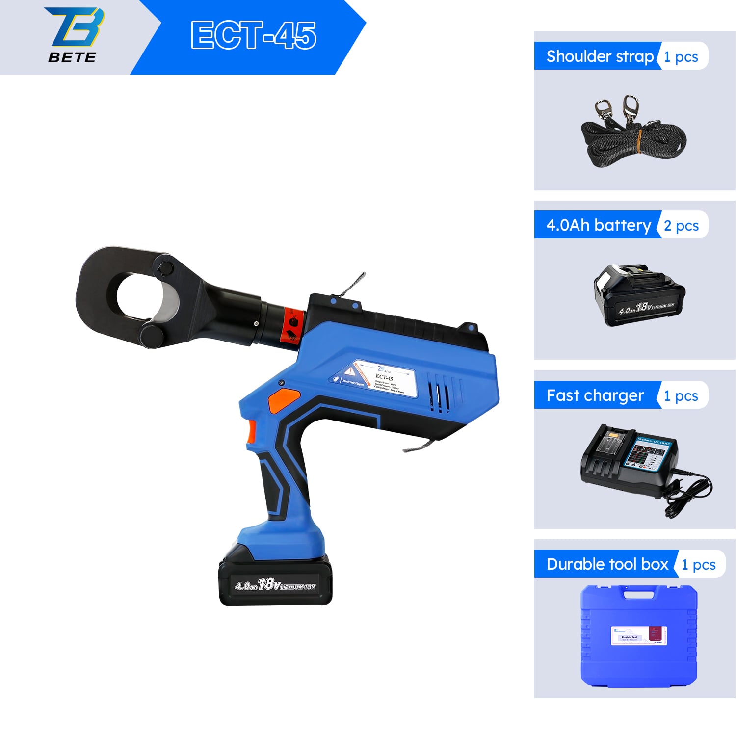 ECT-45 Battery Cable Cutter 6t