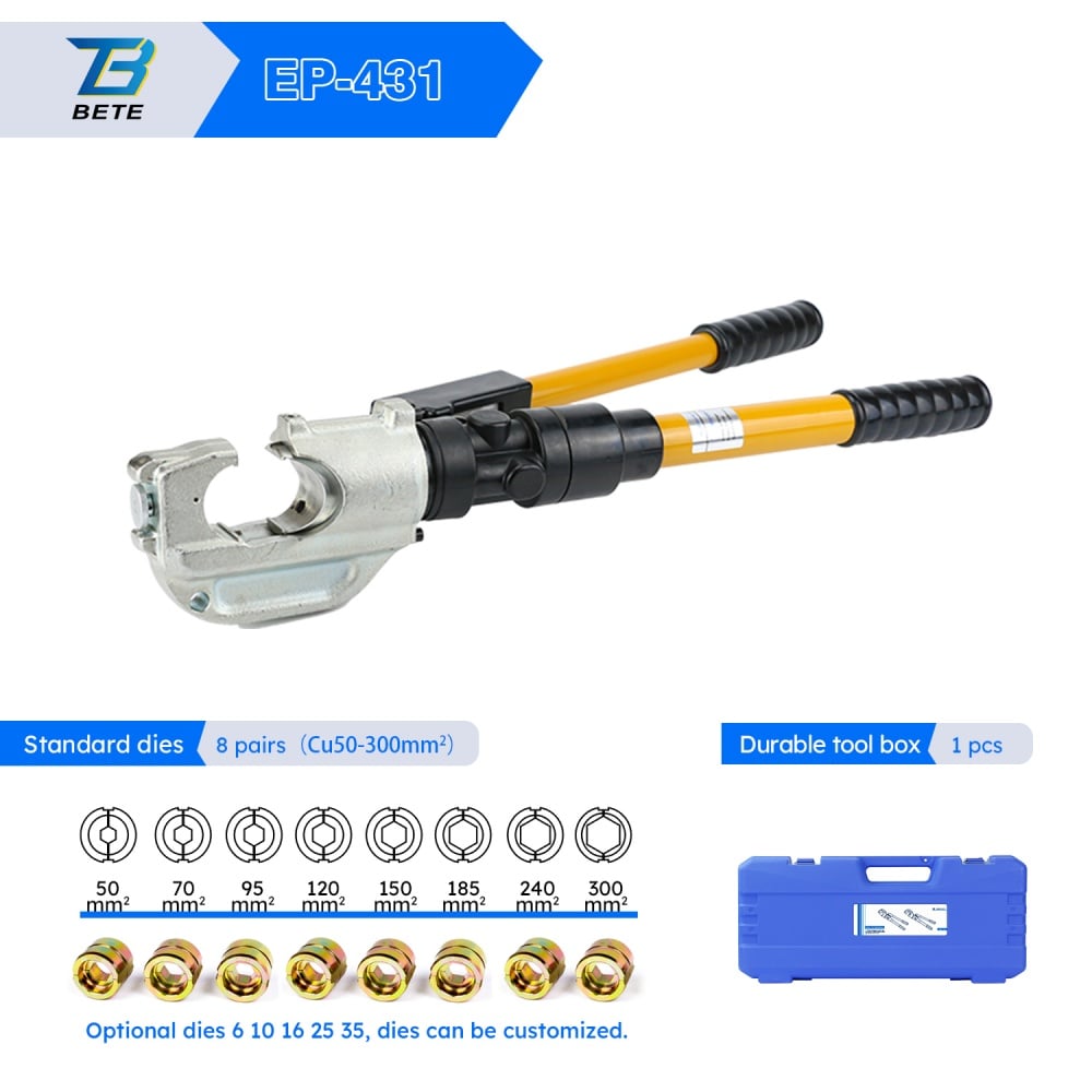 EP-431 Hand-operated Hydraulic Crimper 12t