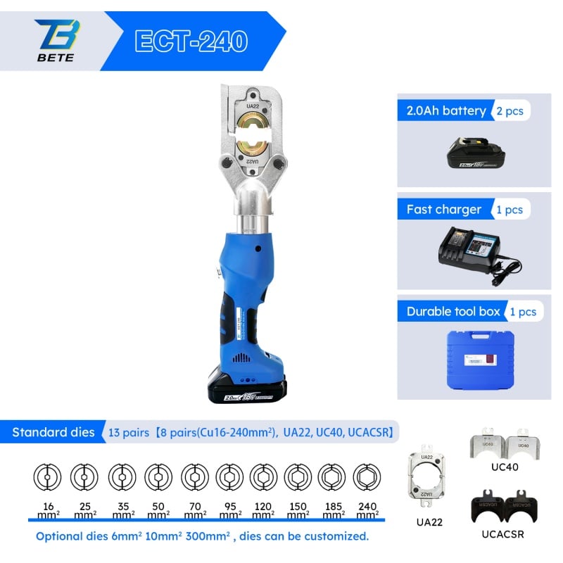 ECT-240 Multi-functional Battery Powered Tool 6t
