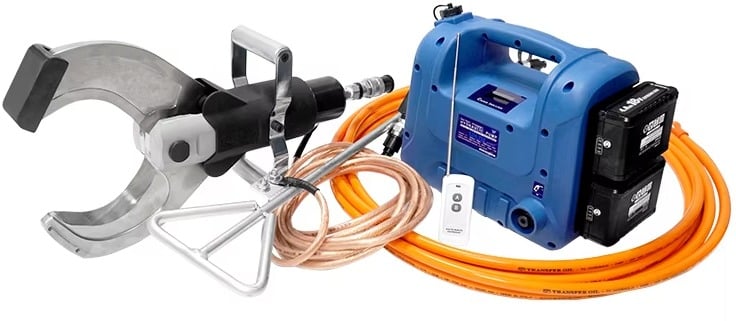 ESS-120C-35KV Wireless insulated hydraulic cutting tool 10t manufacture
