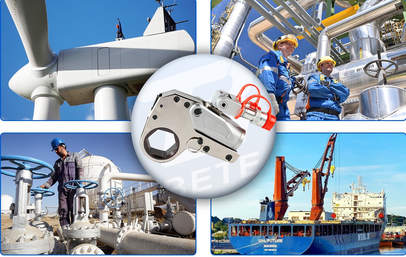 low series of hollow hydraulic torque wrench-2