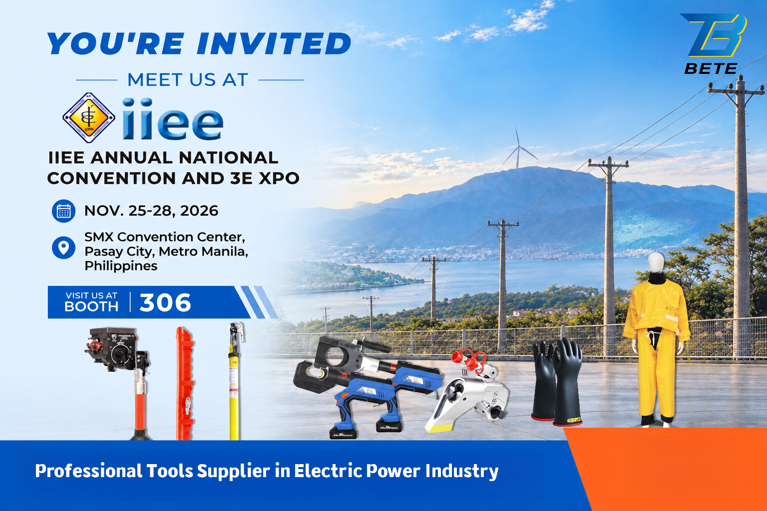 Discover Bete Cable Tools and Torque Wrenches at IIEE 3E XPO 2026