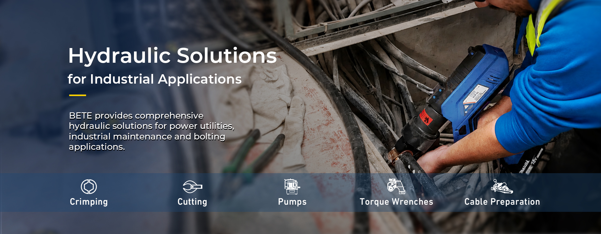 One-Stop Solutions for Hydraulic & Industrial Tools