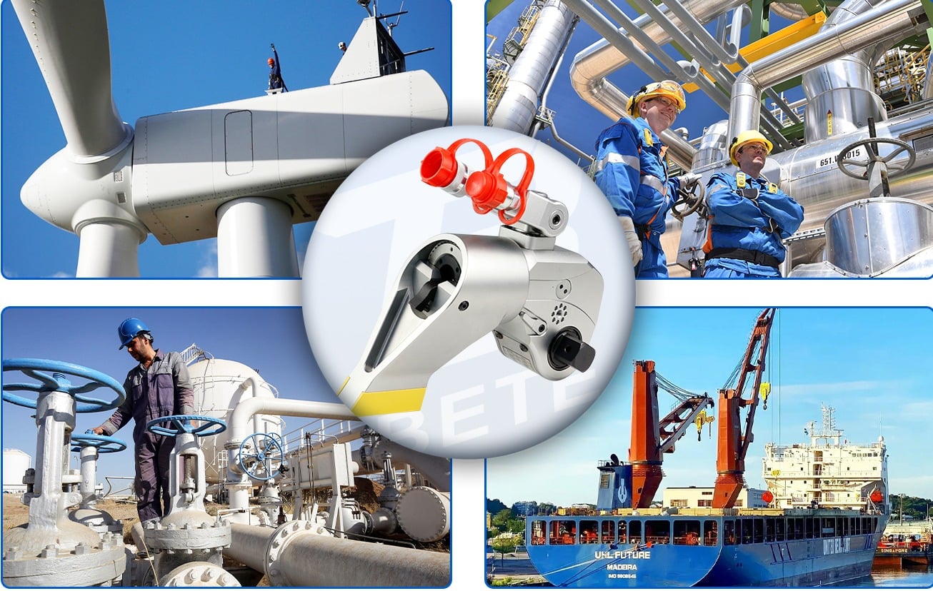 mxta series of driving type hydraulic torque wrench-2