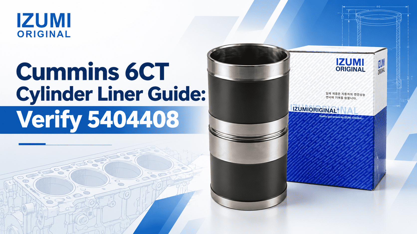 Cummins 6CT Cylinder Liner Guide: Verify 5404408
