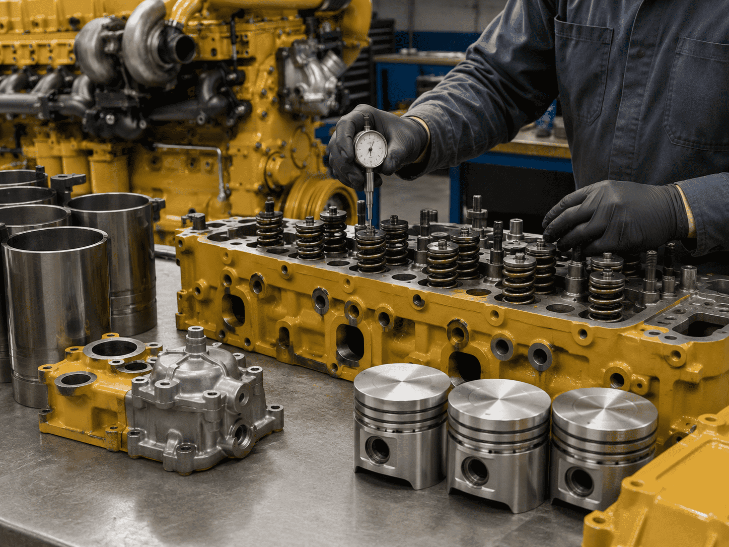 Caterpillar-C15-Motor-Leitfaden: Technische Daten, Anwendungen und Teile für Generalüberholungen