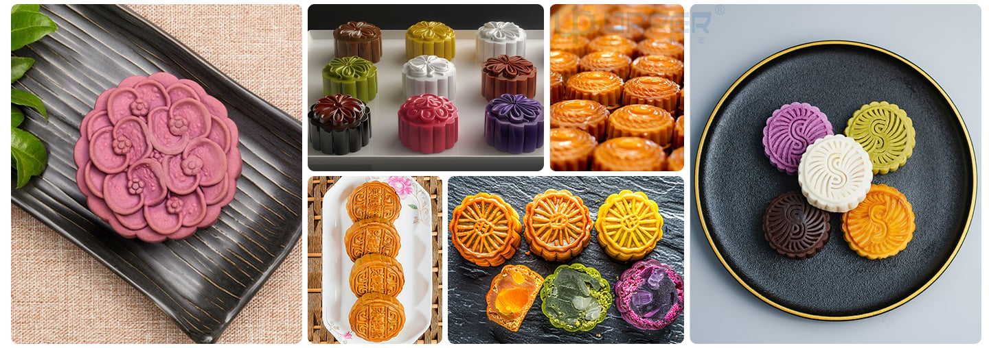 Mooncake type molding arranging tray production line factory