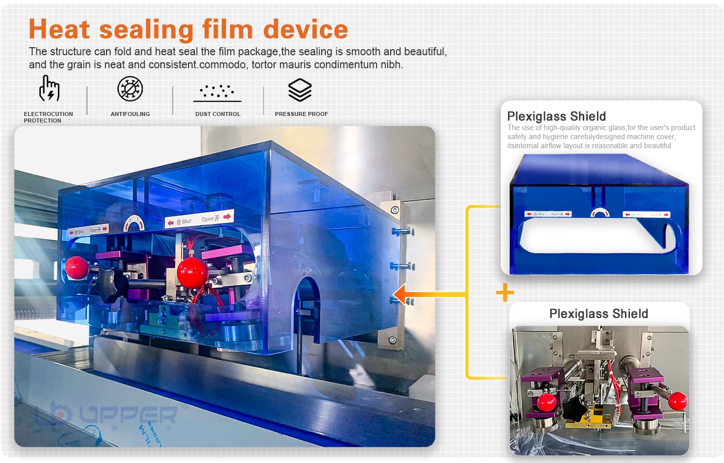 Large size down side filme flow packaging machine supplier