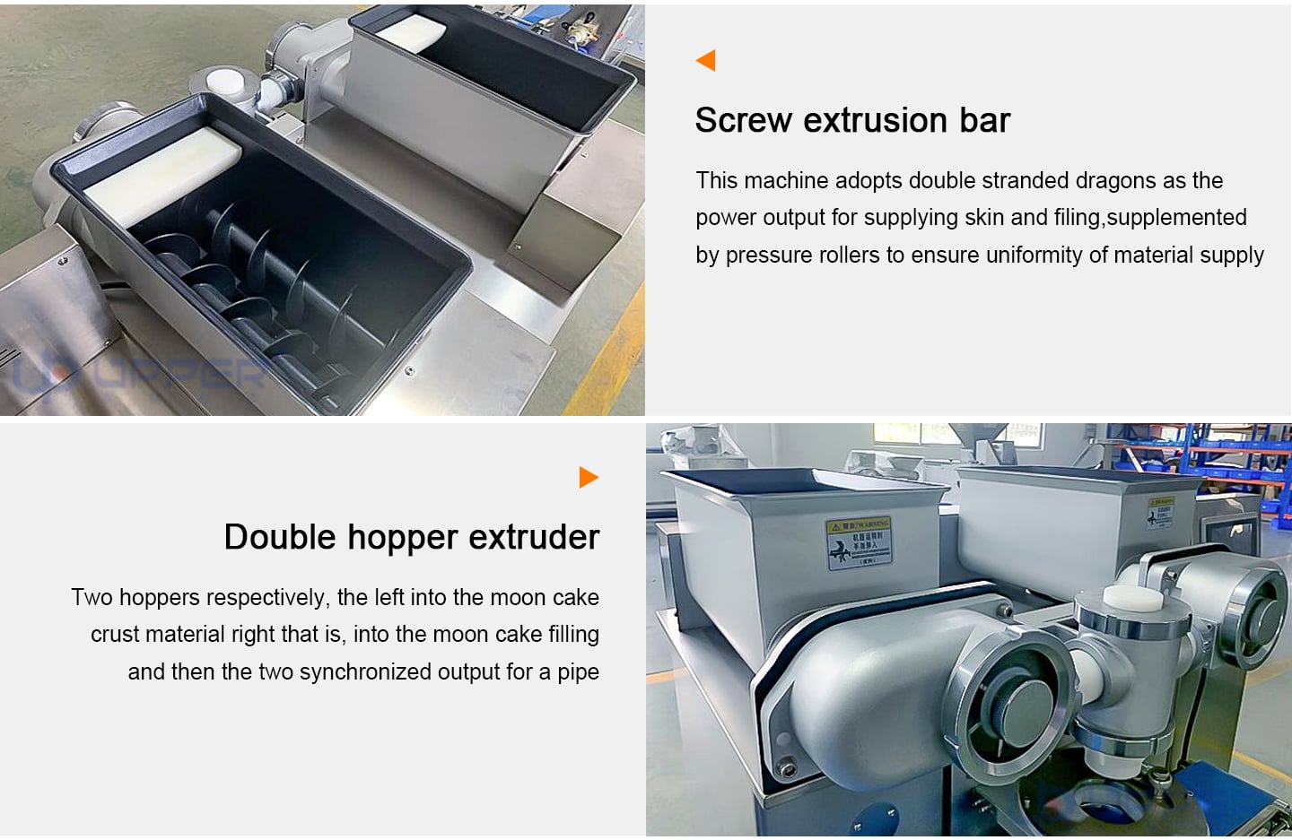 Mooncake type molding arranging tray production line details