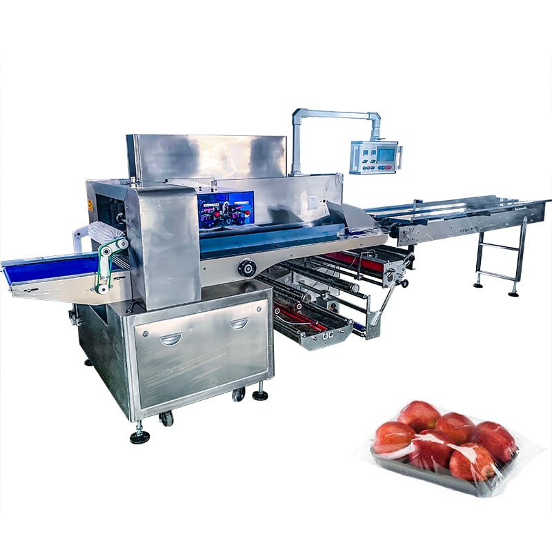 Large size down side filme flow packaging machine