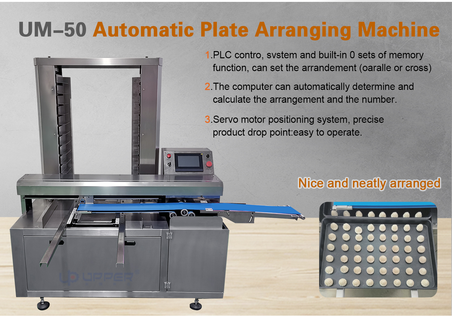 Small steamed buns bread production line with Pattern Rounder cutter supplier