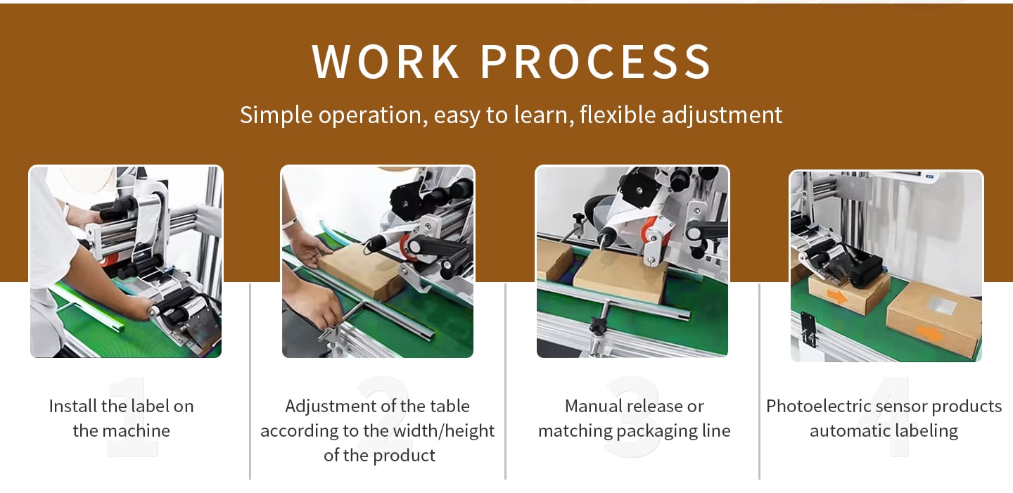 Multi-purpose flat labeling machine details