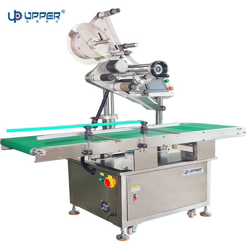 Multi-purpose flat labeling machine