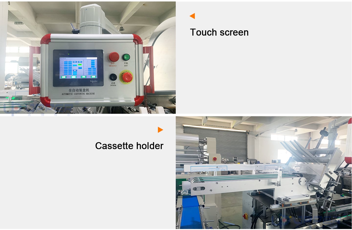Carton box packing machine Automatic feeding and cartoning machine for meat floss rolls with tray manufacture