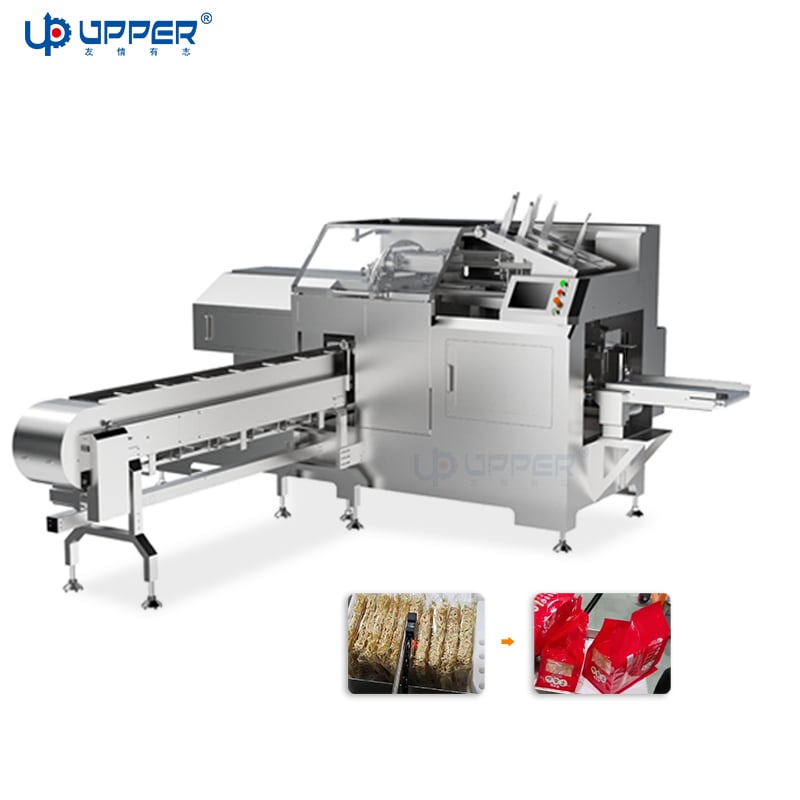 Rotary give Bag food packaging machine instant noodles automatic bagging and sealing machine