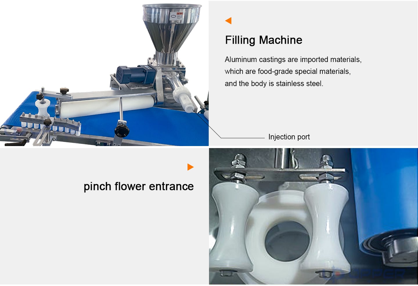 Small steamed buns bread production line with Pattern Rounder cutter factory