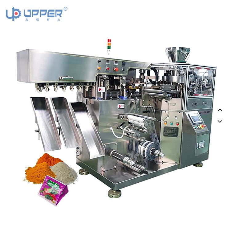 Spice Packaging Machine Seasoning Packing Machine Automatic Powder Condiment Premade Pouch Packing Equipment
