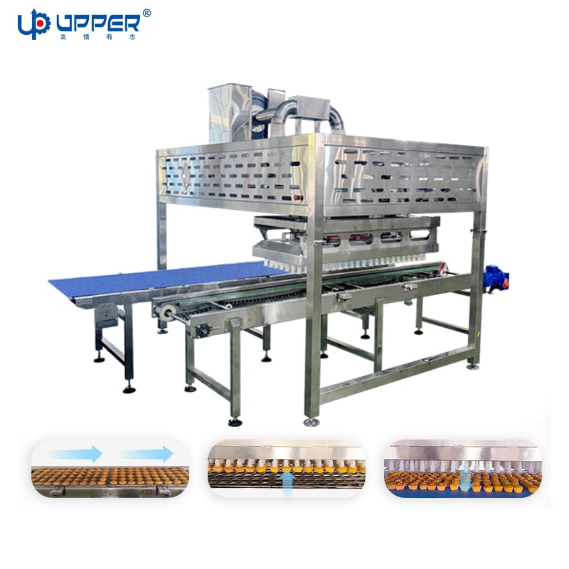 Food Grade Stainless Steel Automatic Cake Demoulding Machine, Industrial Bakery Cake Unmolding Machine, Pastry Auto Demolder