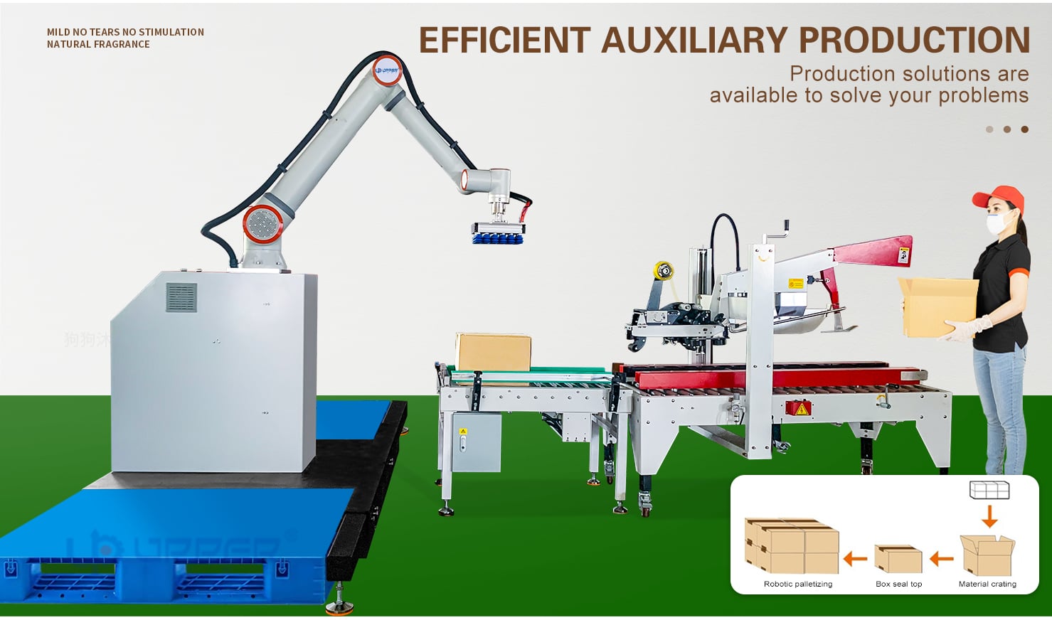 Robot palletizer Conveyor arm Six-axis arm manufacture