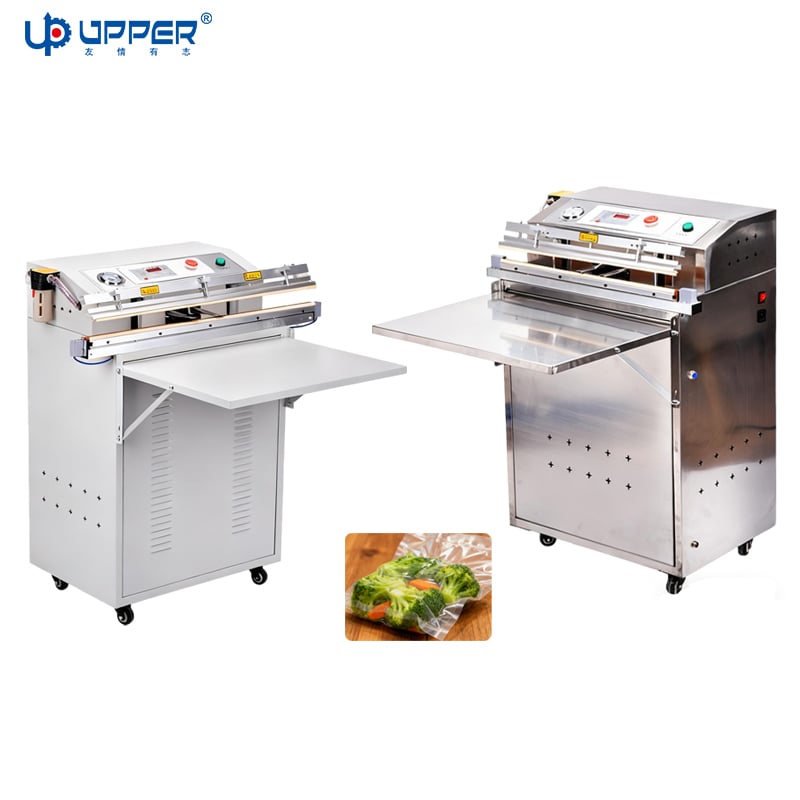 External suction type vacuum machine