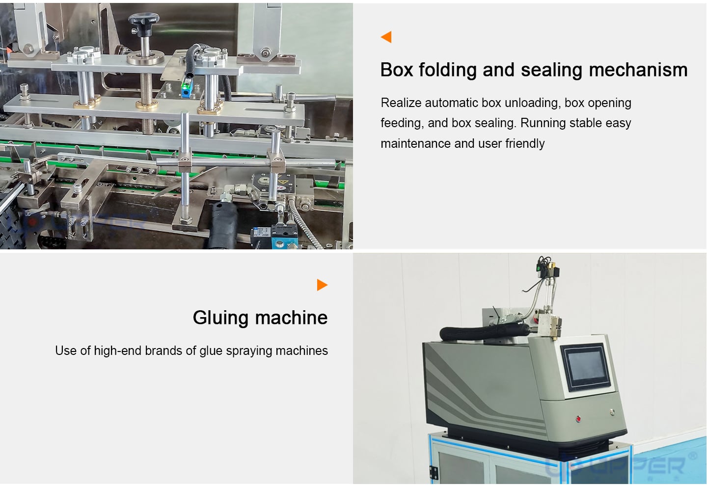 Automatic collection and orderly sorting machine Connecting the cartoning Machine details