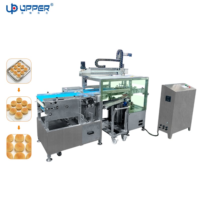 Automatic cake bread oilpaper separator Toast packaging processing machine