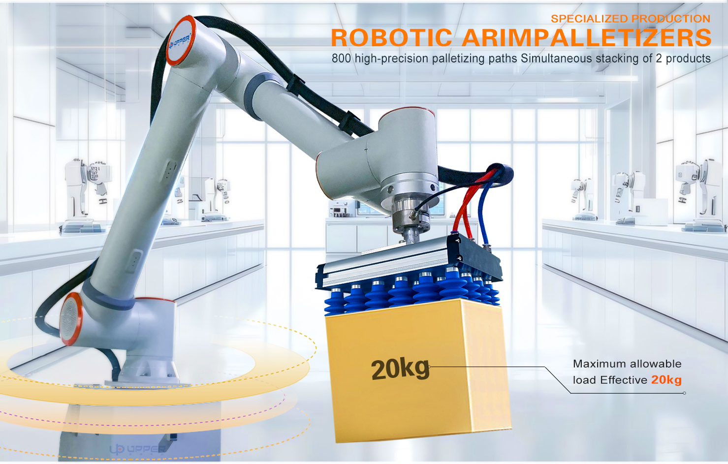 Robot palletizer Conveyor arm Six-axis arm manufacture