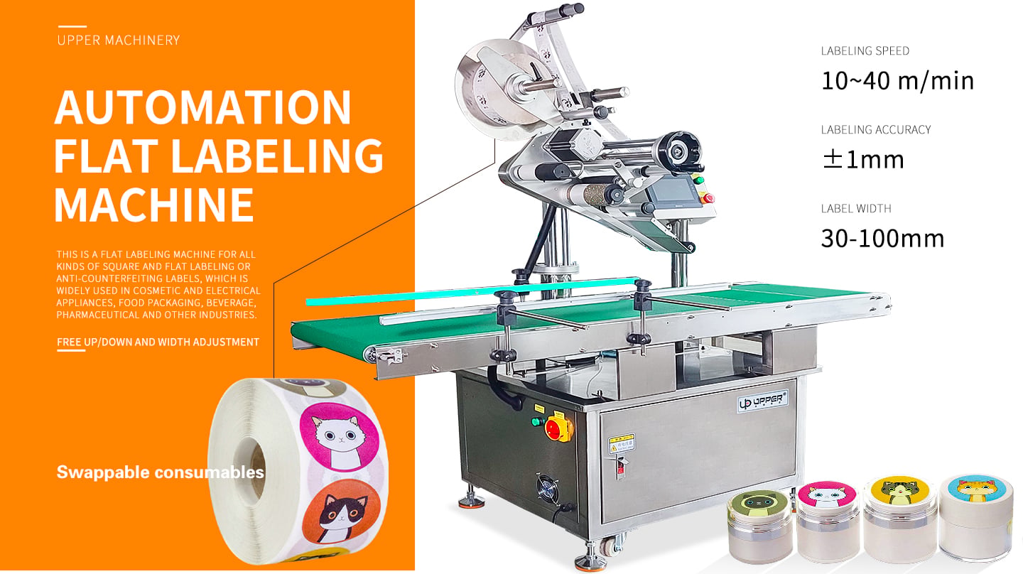 Multi-purpose flat labeling machine details