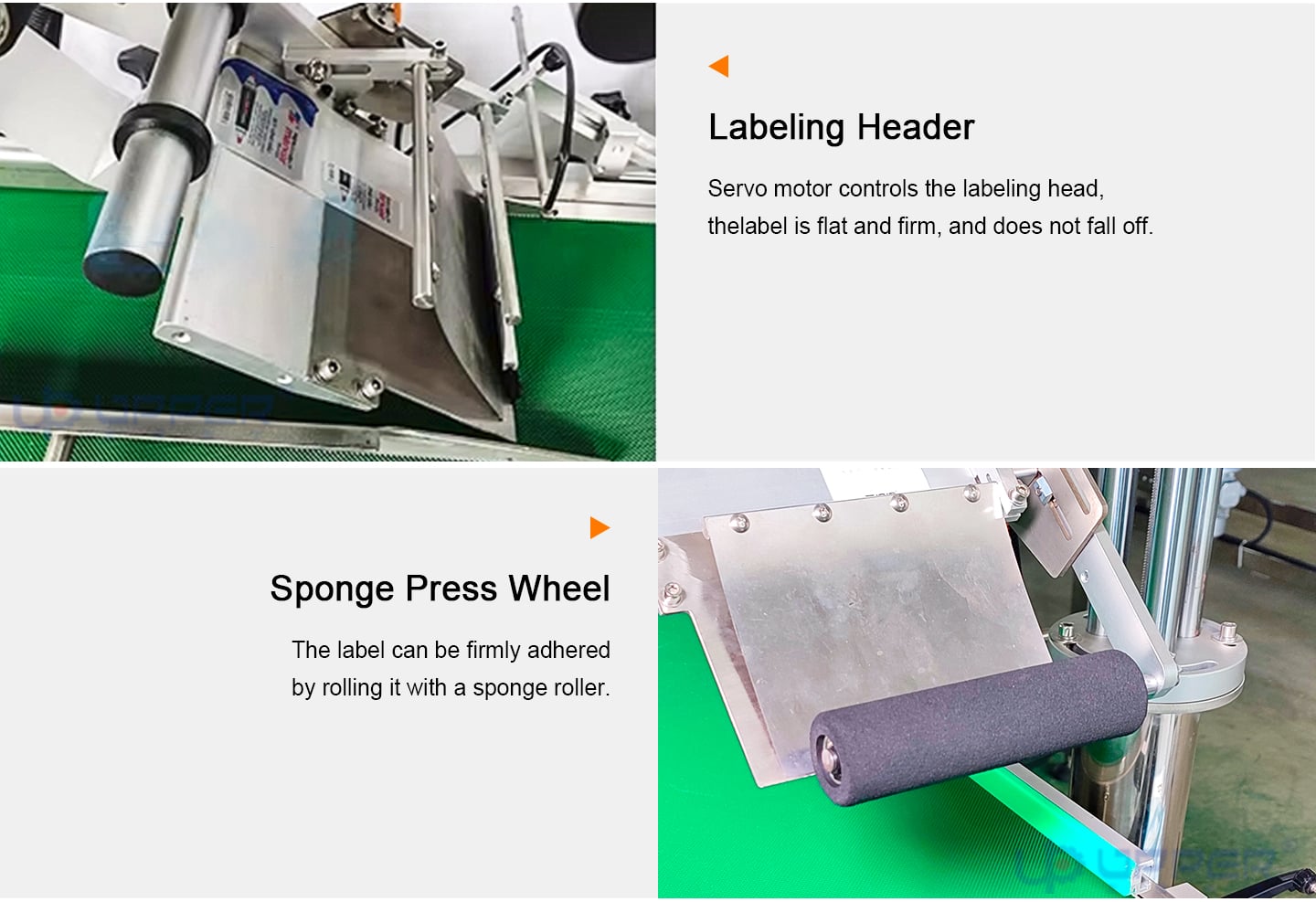 Multi-purpose flat labeling machine factory