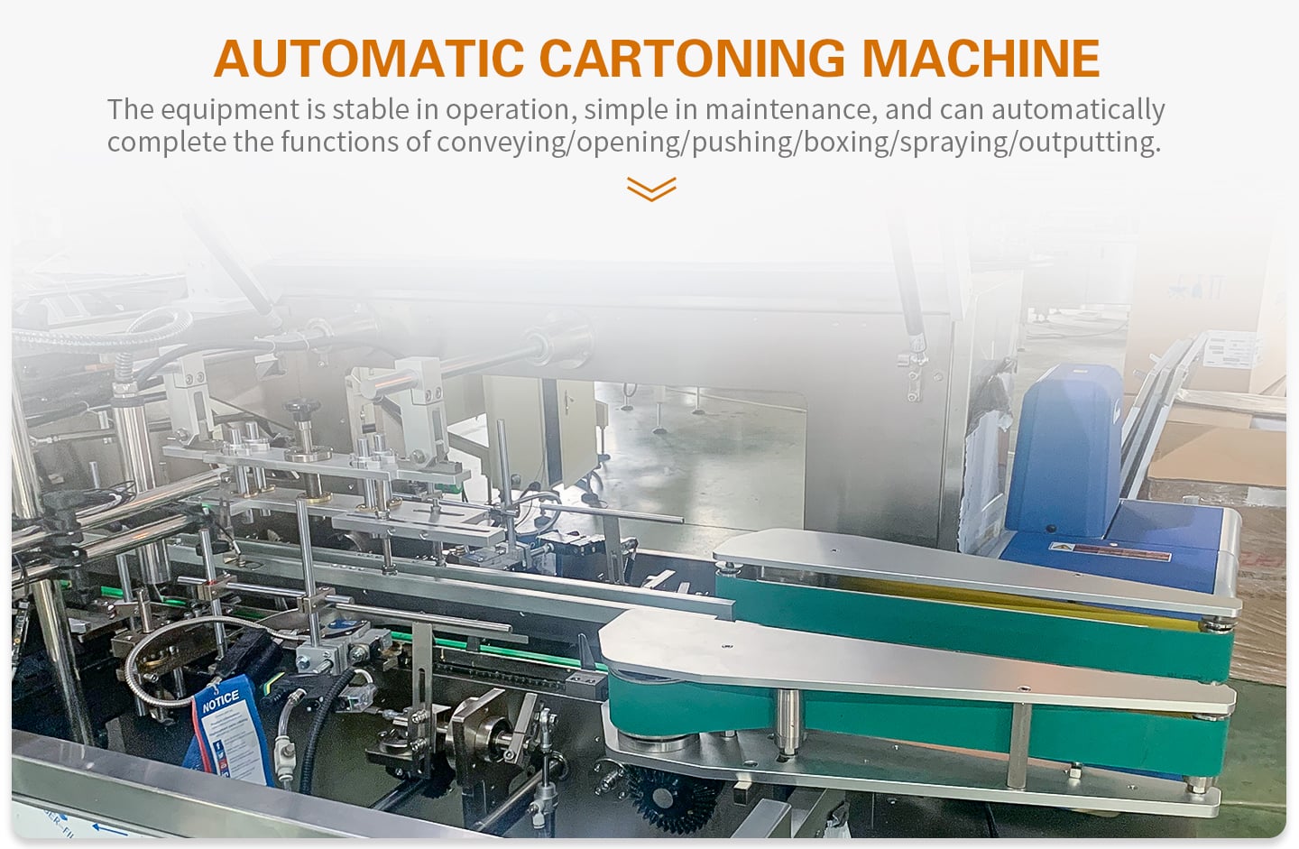 Automated packaging line: the key to improving production efficiency