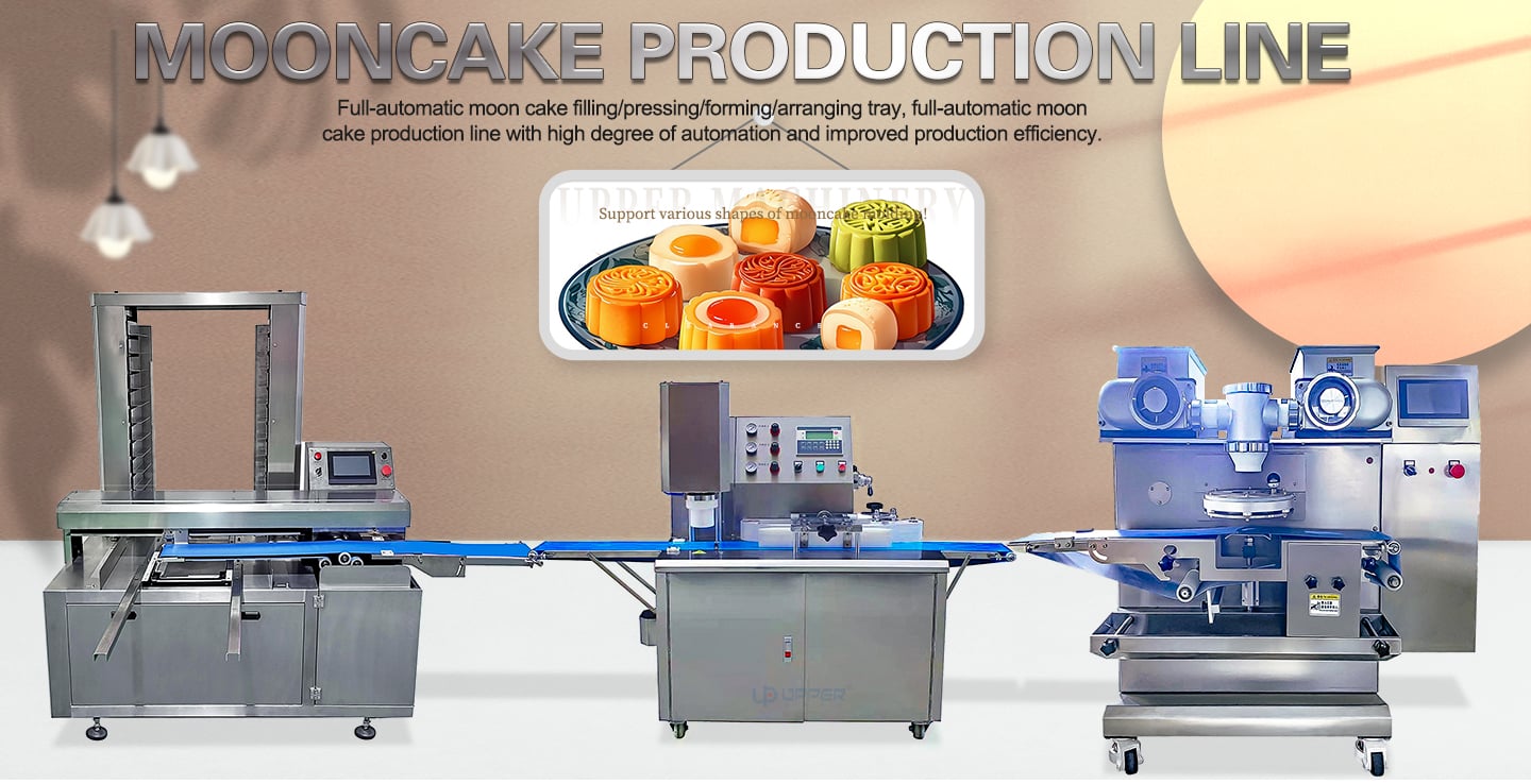 Mooncake type molding arranging tray production line details