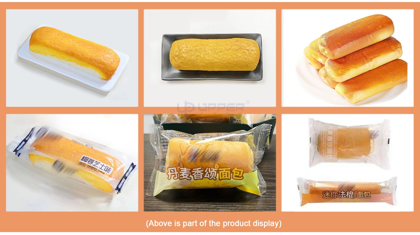 Automatic Forming cutting Arranging Tray Production Line for Cream bread supplier