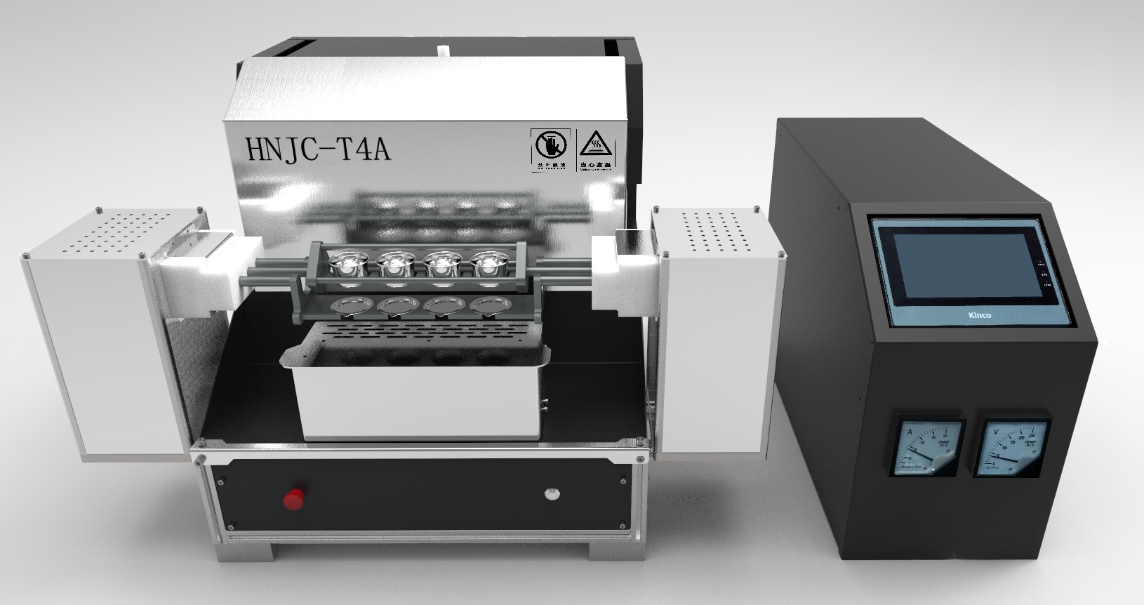Comment contrôler la température et le temps de chauffage de la machine multifonction de fusion ?
