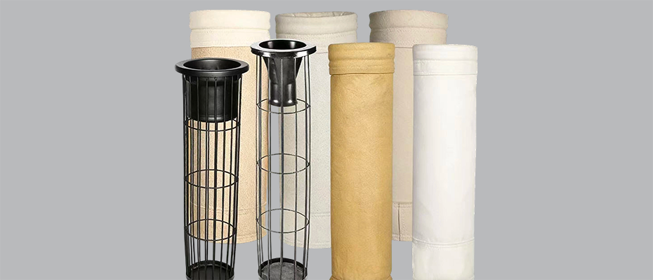 Dust filter bags and cages series