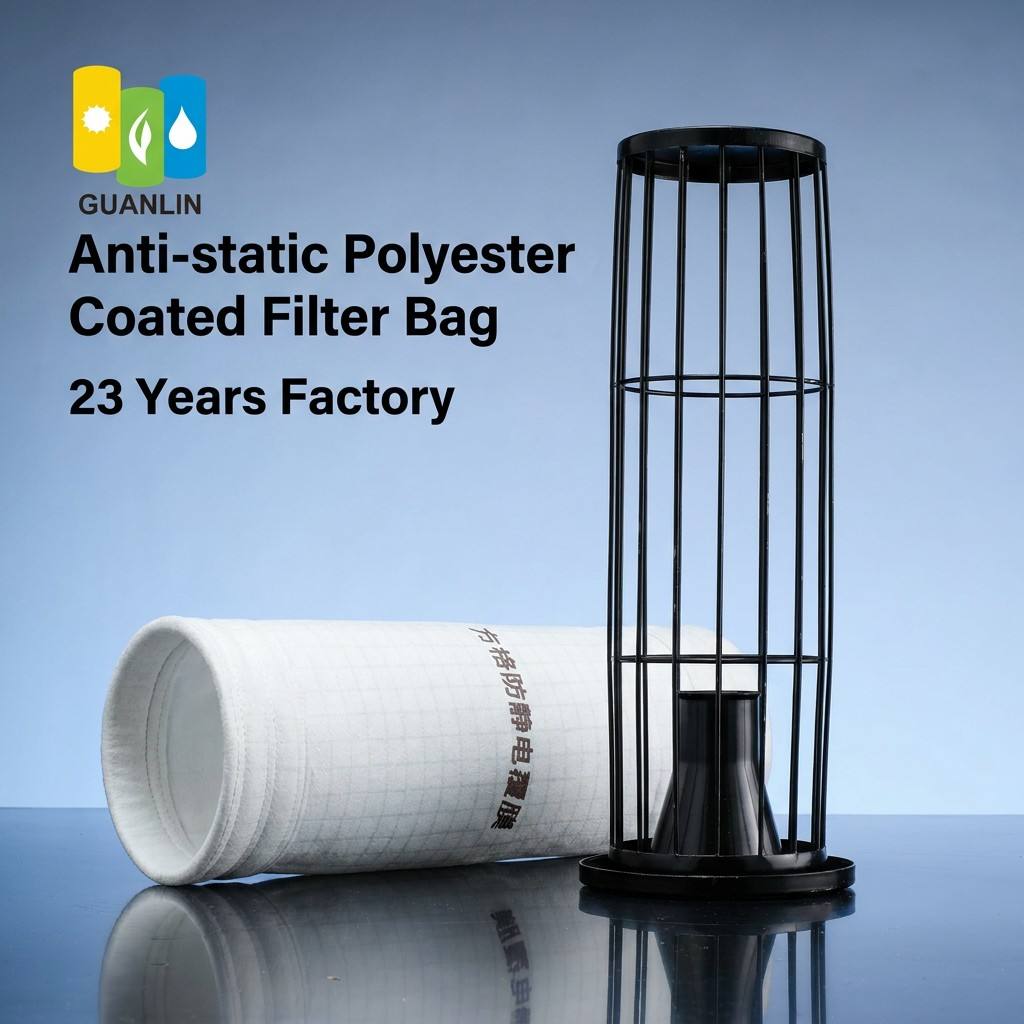 Ultra-fine Dust Grid Antistatic PTFE Filter Bag Low Resistance High Efficiency Baghouse Filter Sleeve