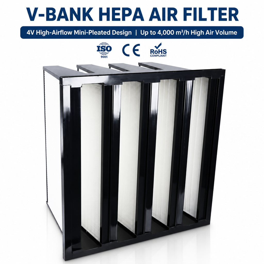 W type filter installation