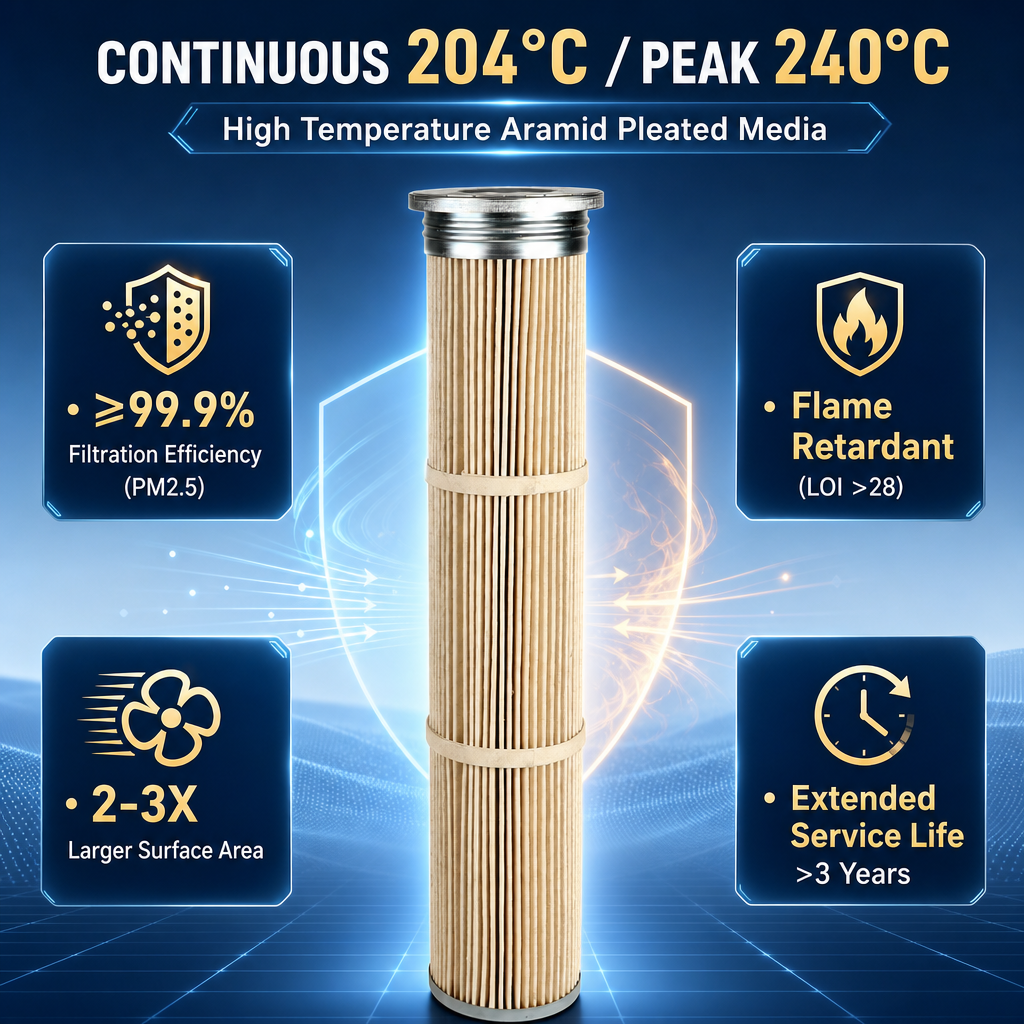 High temperature cartridge installation