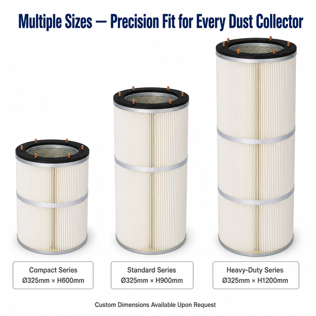 Filter cartridge specifications