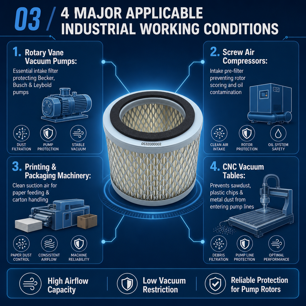 Compact filter element specifications