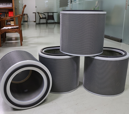 Oil mist filtration series