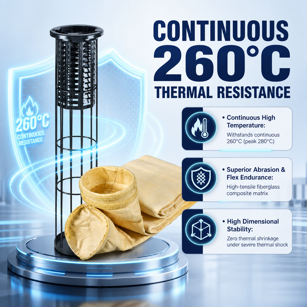 Cement plant filter bag specifications