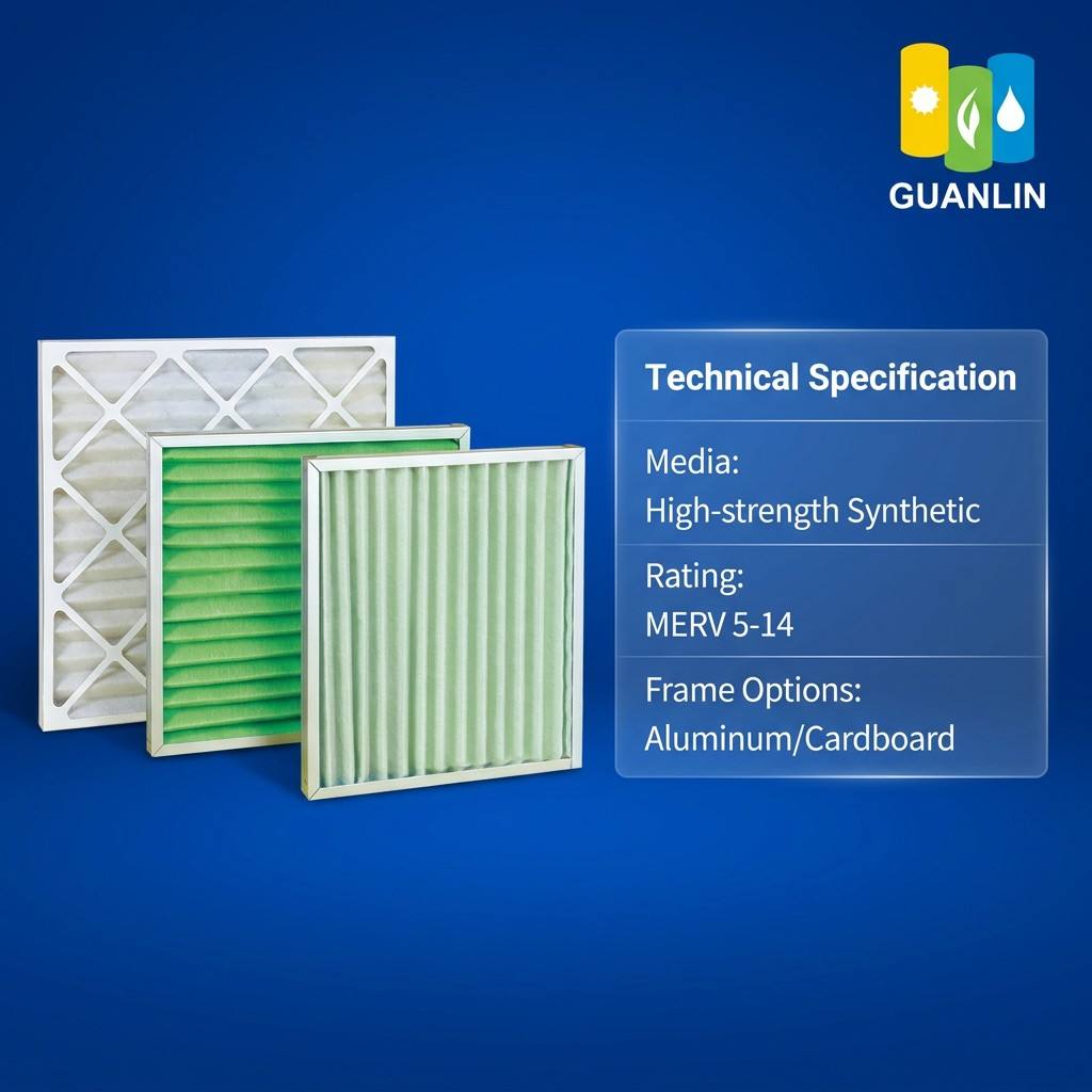 G4 Primary Pre Air Filter Replacement For AHU HVAC Air Handling Unit