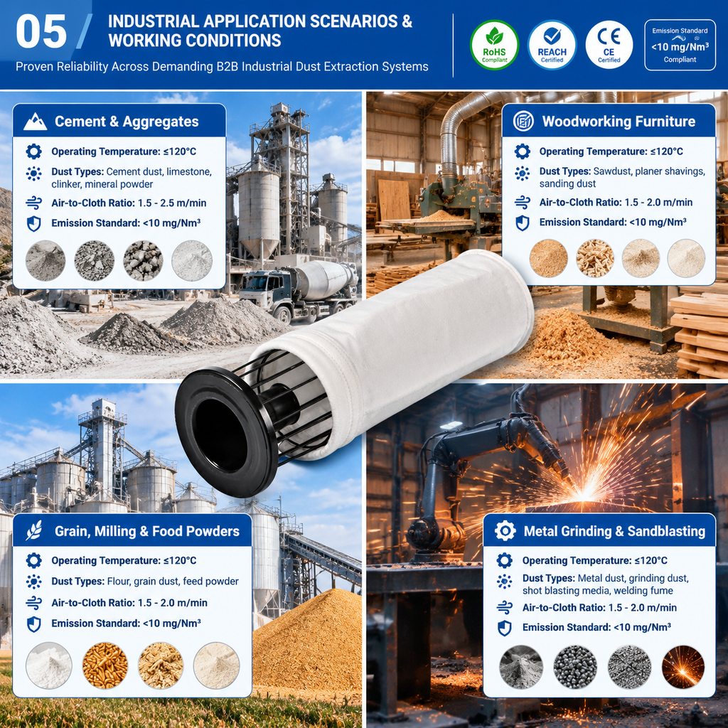 PTFE membrane and standard felt performance comparison