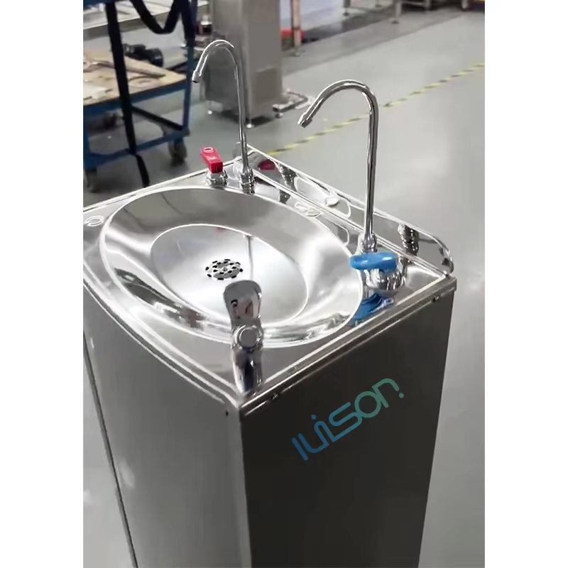 What capacity should a water cooler have for schools or factories?